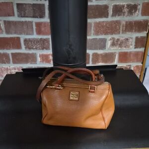 Dooney & Bourke Brown Leather Satchel